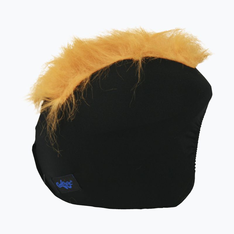 Накладка на шолом  COOLCASC Furry Orange чорна S067 2