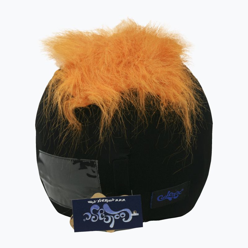 Накладка на шолом  COOLCASC Furry Orange чорна S067 5