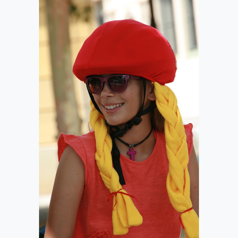 Накладка на шолом  COOLCASC Little red hood червона S071 6