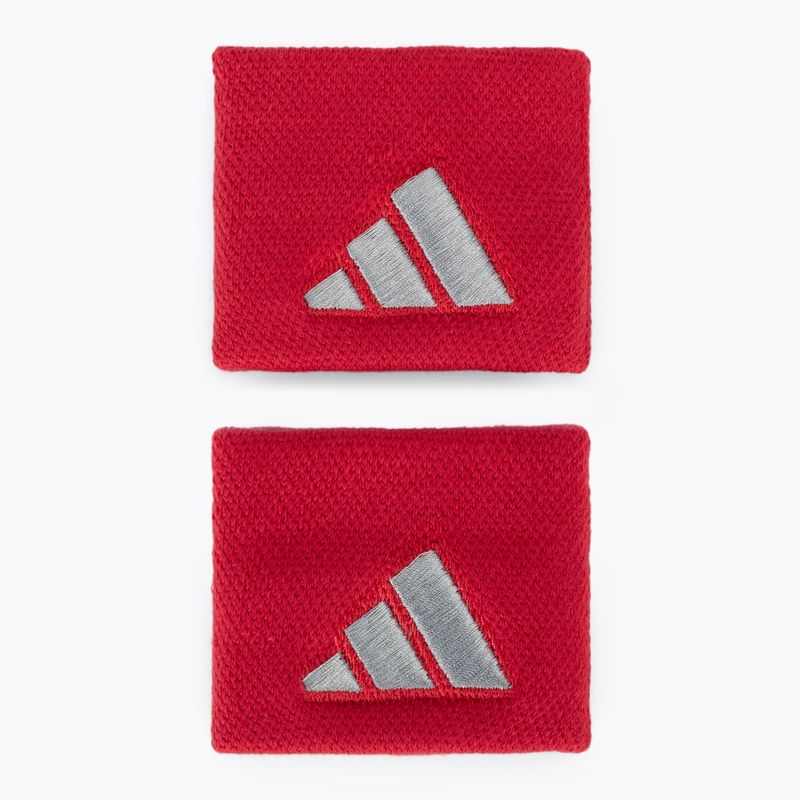 Напульсники adidas Wristband S 2 шт red/grey