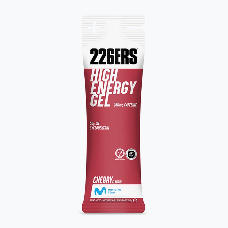 226ERS High Energy Енергетичний гель з кофеїном 76 г вишня