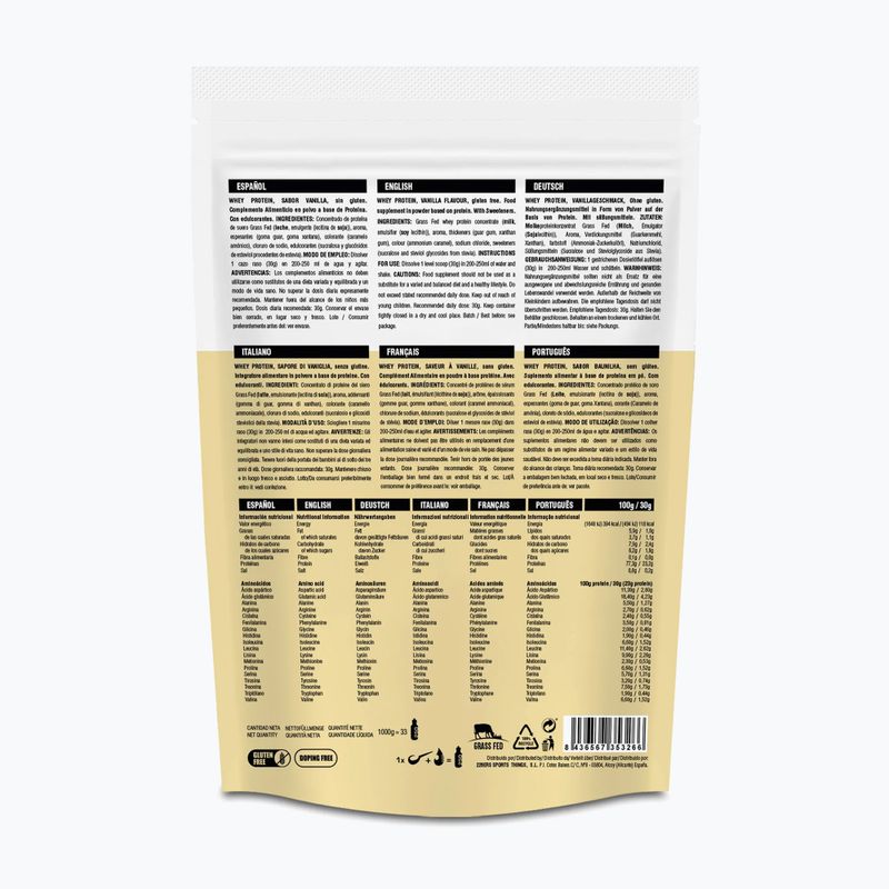 Протеїновий коктейль 226ERS Whey Protein WPC 1 kg vanilla wanilia 2