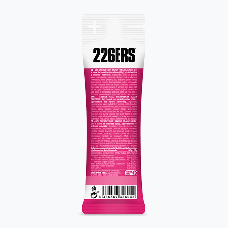 Енергетичний гель 226ERS High Energy Salty 76 г солона полуниця 2