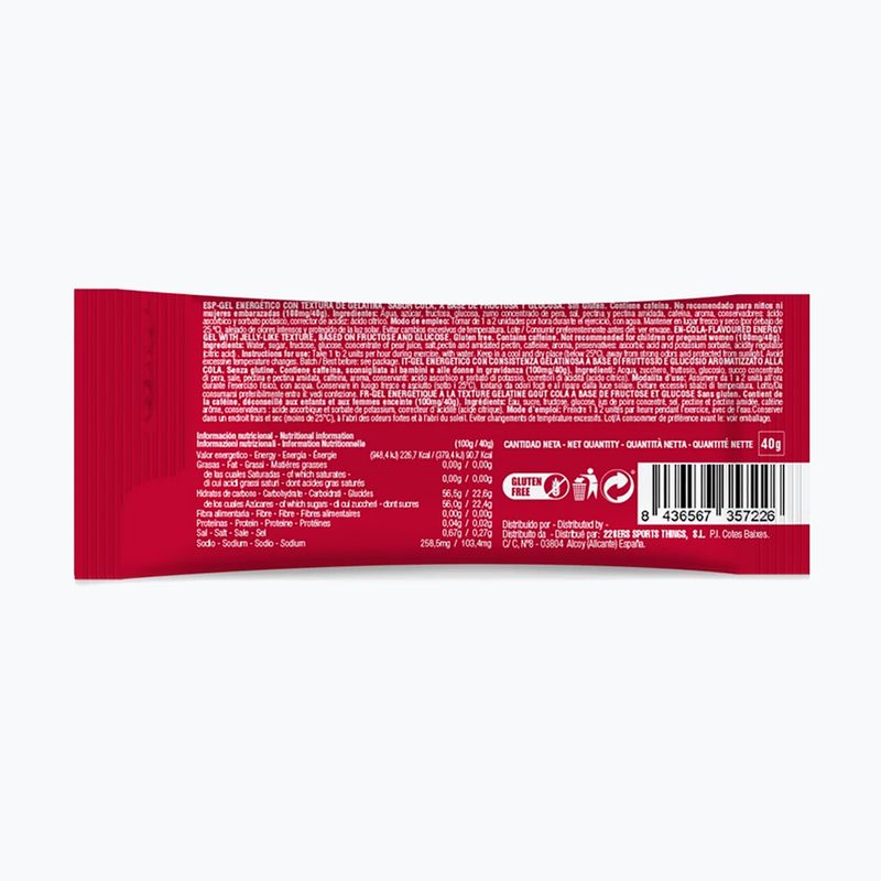 Гель енергетик 226ERS Hydra Jelly 40 г кола з кофеїном 2