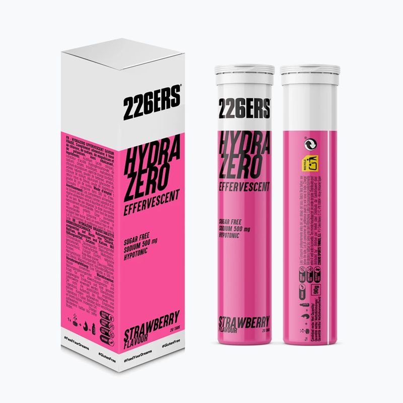 Напій гідротонізуючий 226ERS Hydrazero Effervescent 20 таблеток strawberry 3