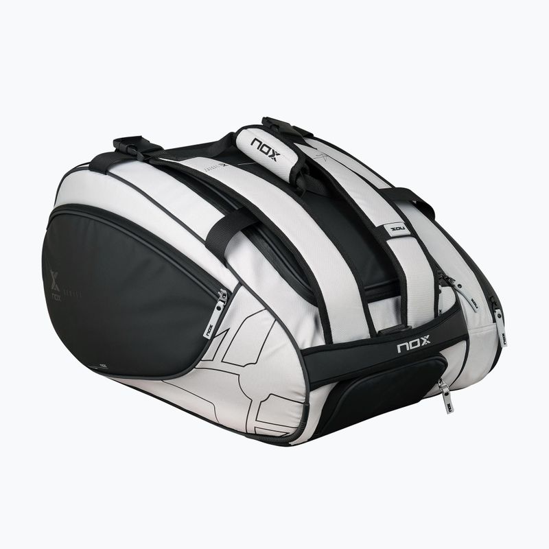 Сумка для паделя NOX Luxury Master Series Padelbag 60 l white/black 2
