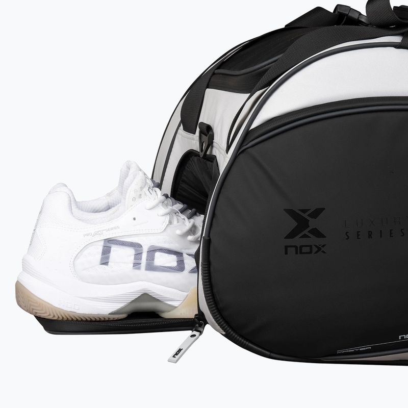 Сумка для паделя NOX Luxury Master Series Padelbag 60 l white/black 7