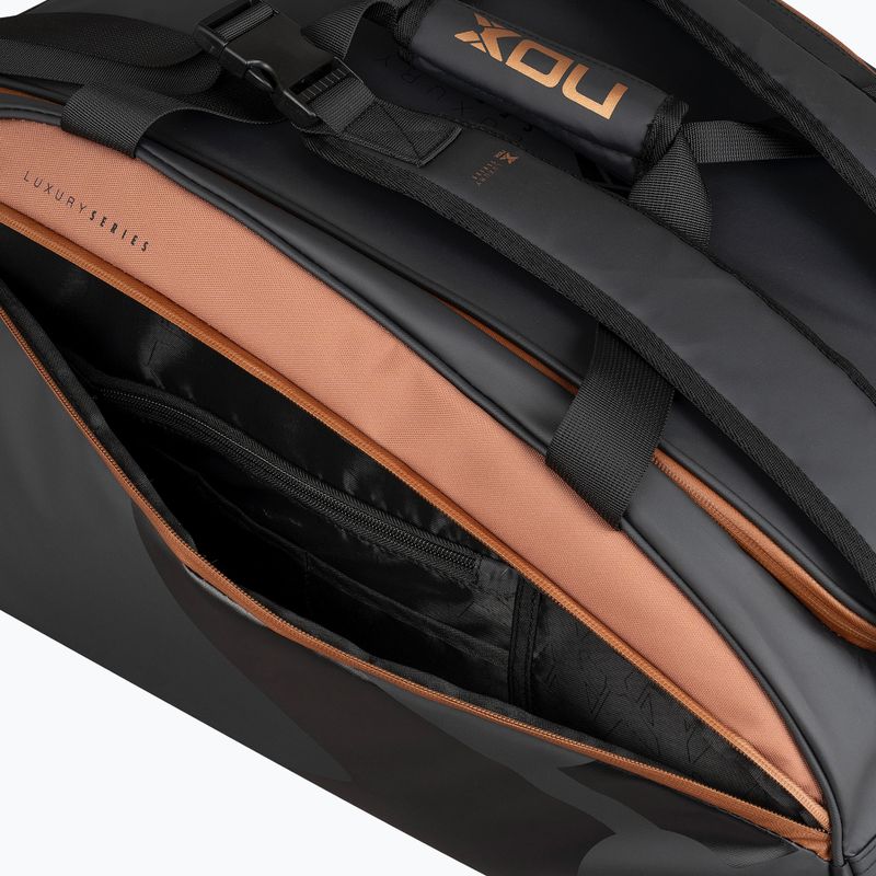 Сумка для паделю NOX Luxury Open Series 60 л black/brown 12