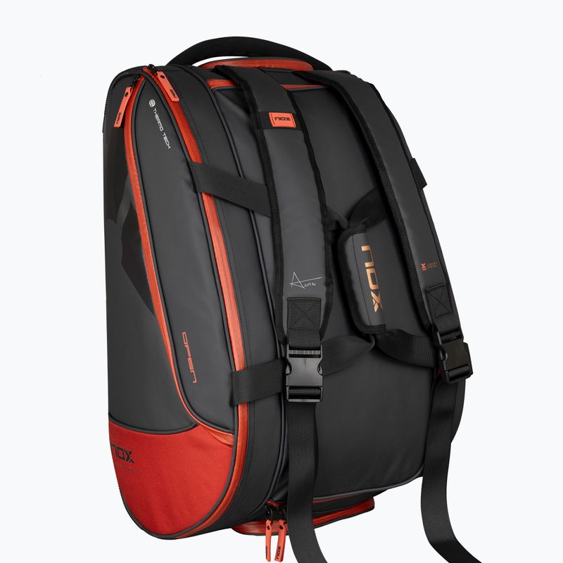 Сумка для паделю NOX Luxury Open Series 60 л black/red 6