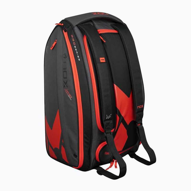 Сумка для паделя NOX AT10 XXL Padelbag 90 l grey/orange 5