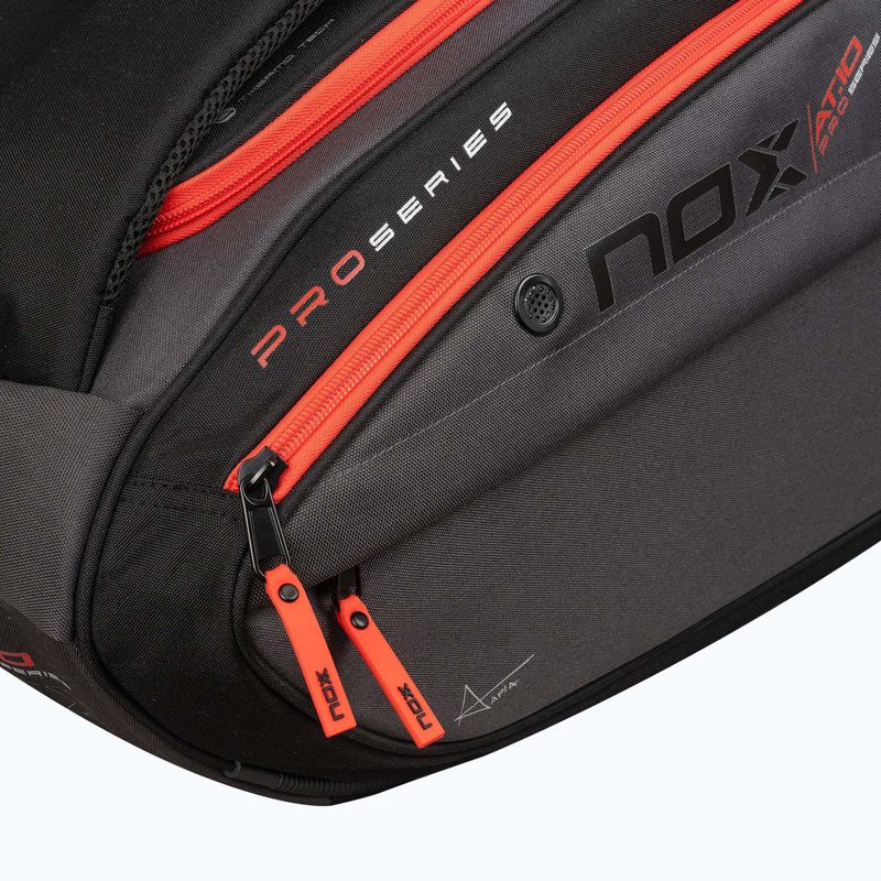 Сумка для паделя NOX AT10 XXL Padelbag 90 l grey/orange 6