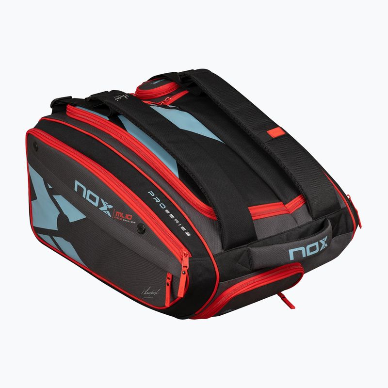 Сумка для паделя NOX ML10 Competition XL Compact Padelbag 80 l grey/black/orange 2