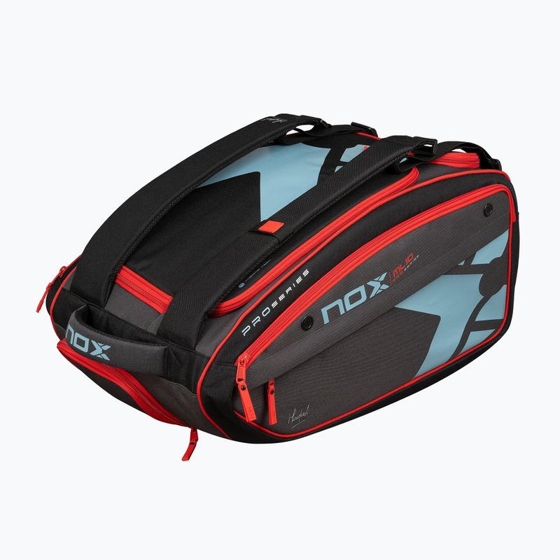 Сумка для паделя NOX ML10 Competition XL Compact Padelbag 80 l grey/black/orange 3