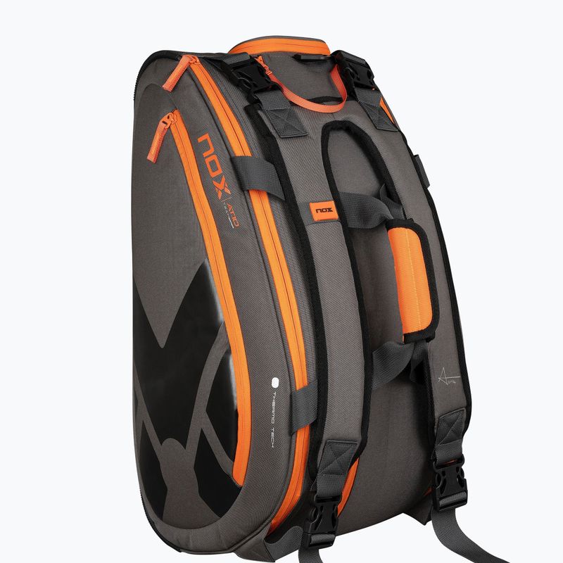 Сумка для паделя NOX AT10 Team 42 l grey/orange 3