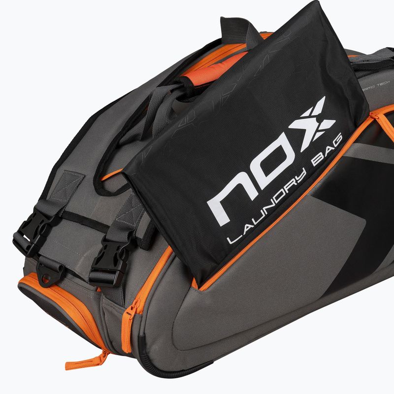 Сумка для паделя NOX AT10 Team 42 l grey/orange 7