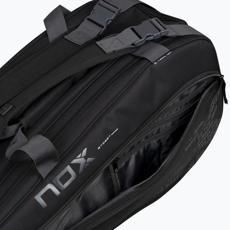 Сумка для паделю NOX Street Series 45 л black/grey 12