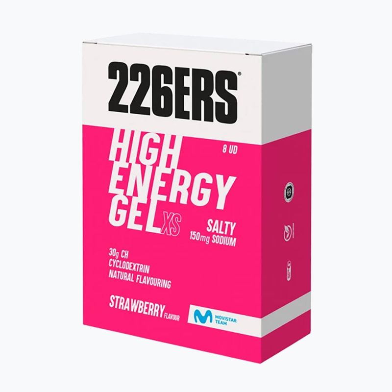 Гель енергетичний 226ERS High Energy 150мг 8 x 45 г salty strawberry