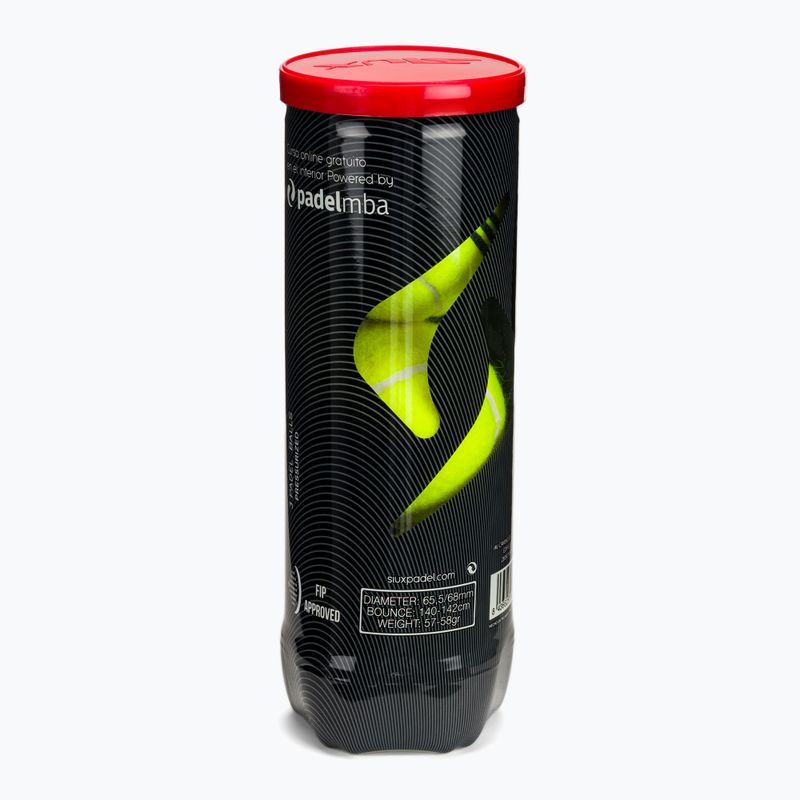 М'ячі для паделю Siux Neo Box 72 pack red 3