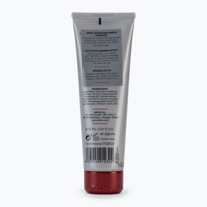 Гель зігріваючий Kefus Hot Active HOT-75 2