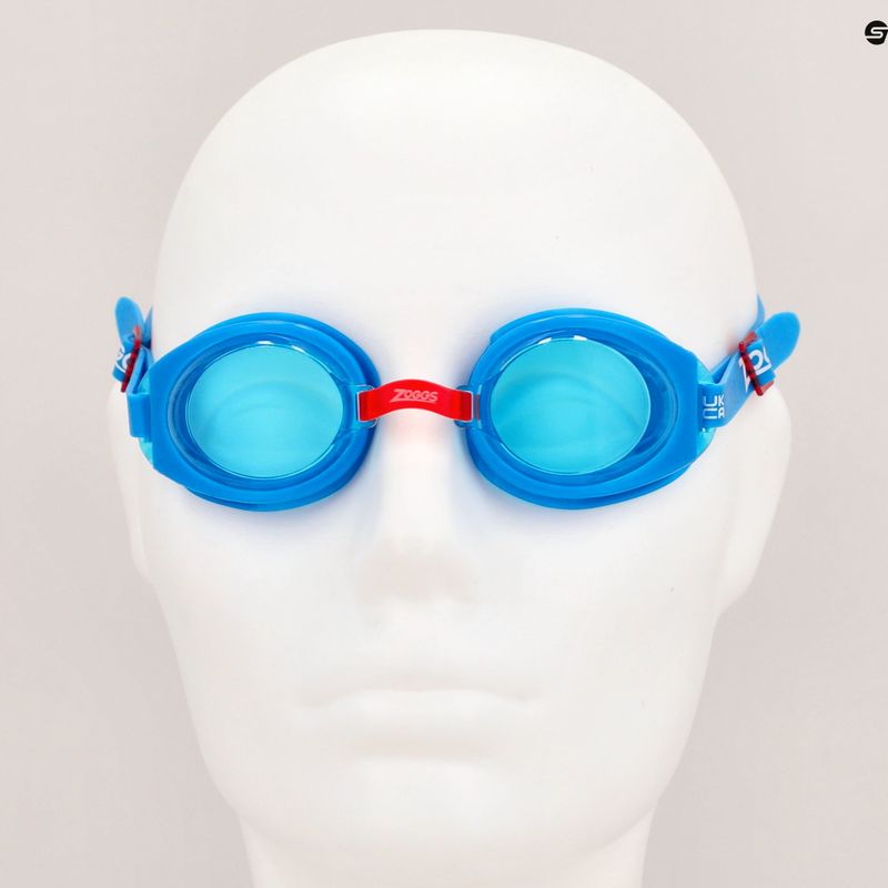 Окуляри для плавання дитячі Zoggs Ripper blue/red/tint blue 461323 7