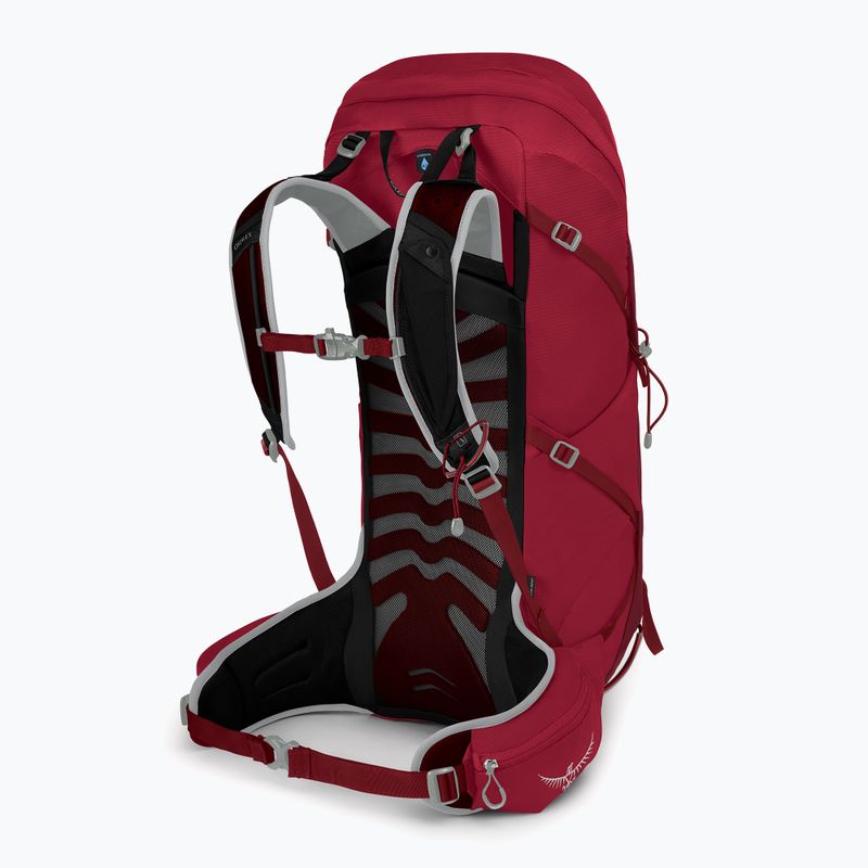 Рюкзак трекінговий чоловічий Osprey Talon 36 л (S-M) cosmic red 2