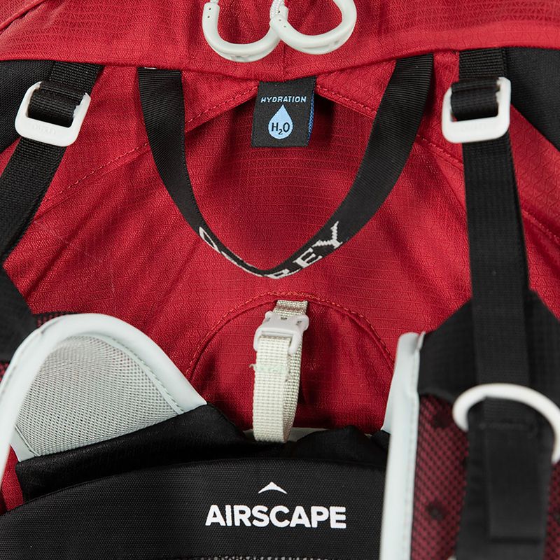 Рюкзак трекінговий чоловічий Osprey Talon 36 л (S-M) cosmic red 7