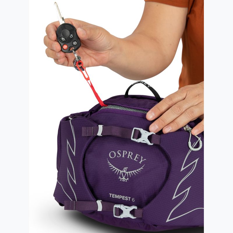 Сумка-бананка жіноча Osprey Tempest 6 л violac purple 9