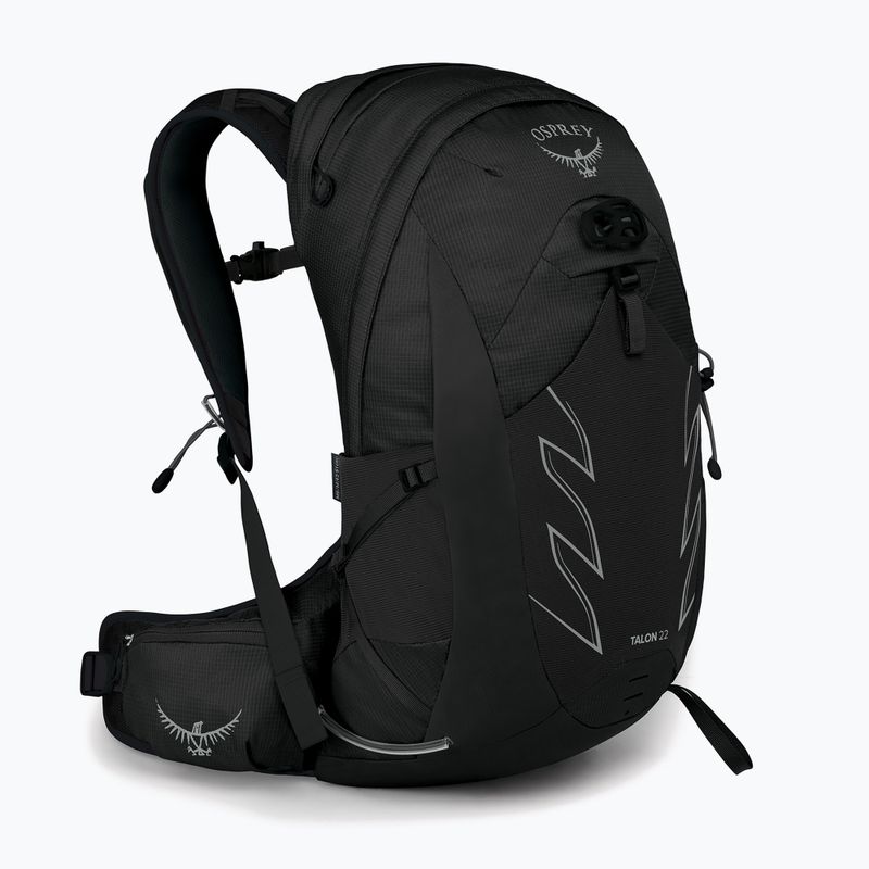 Рюкзак туристичний чоловічий Osprey Talon 22 l stealth black 5