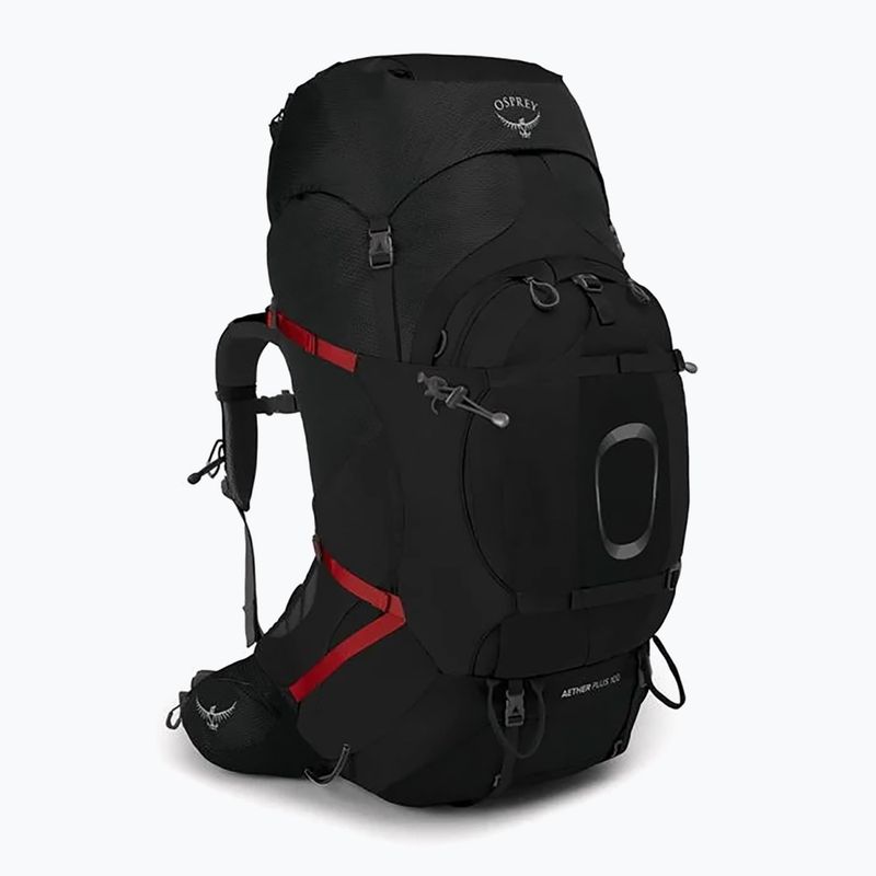Рюкзак трекінговий чоловічий Osprey Aether Plus 100 л black