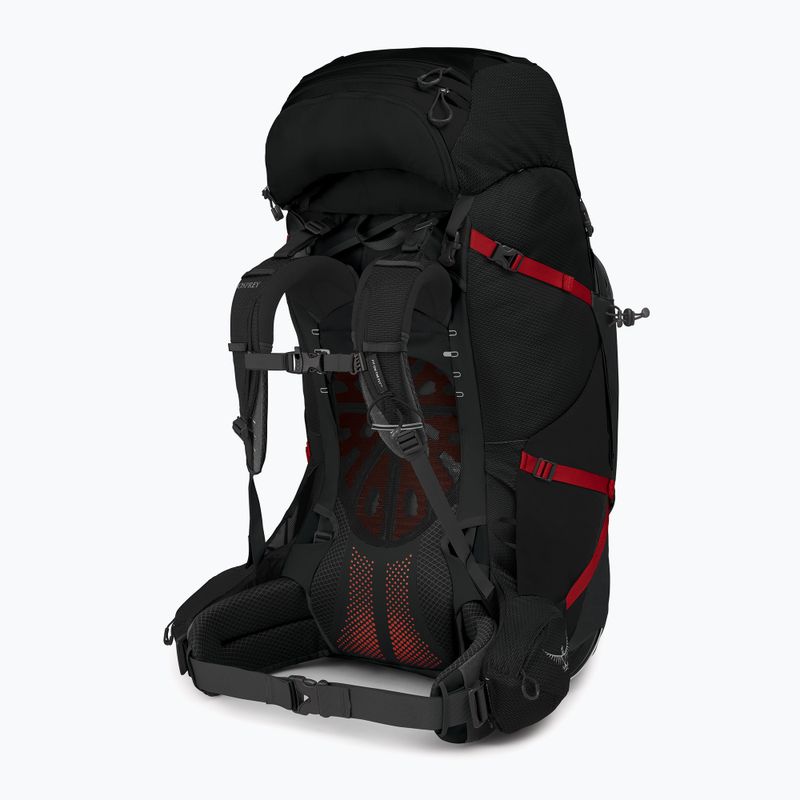 Рюкзак трекінговий чоловічий Osprey Aether Plus 100 л black 2