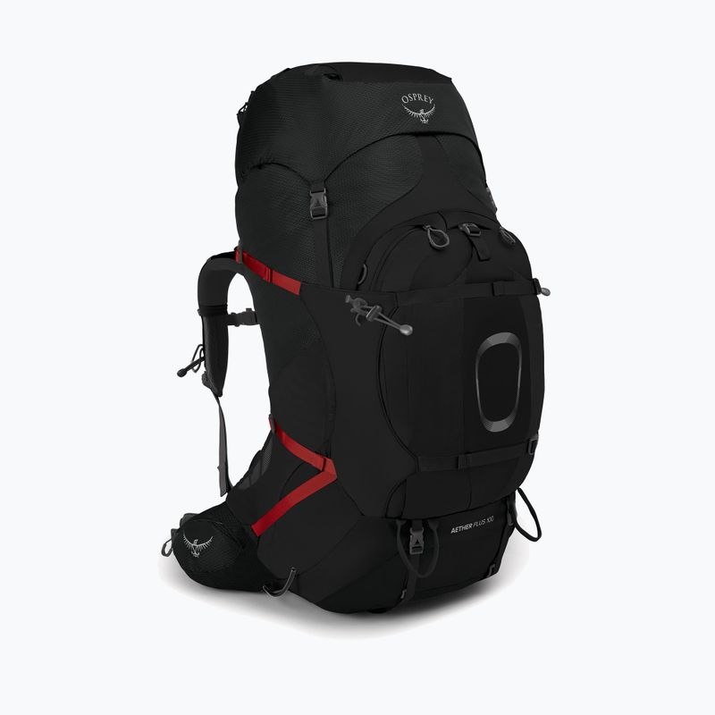 Рюкзак трекінговий чоловічий Osprey Aether Plus 100 л black 2