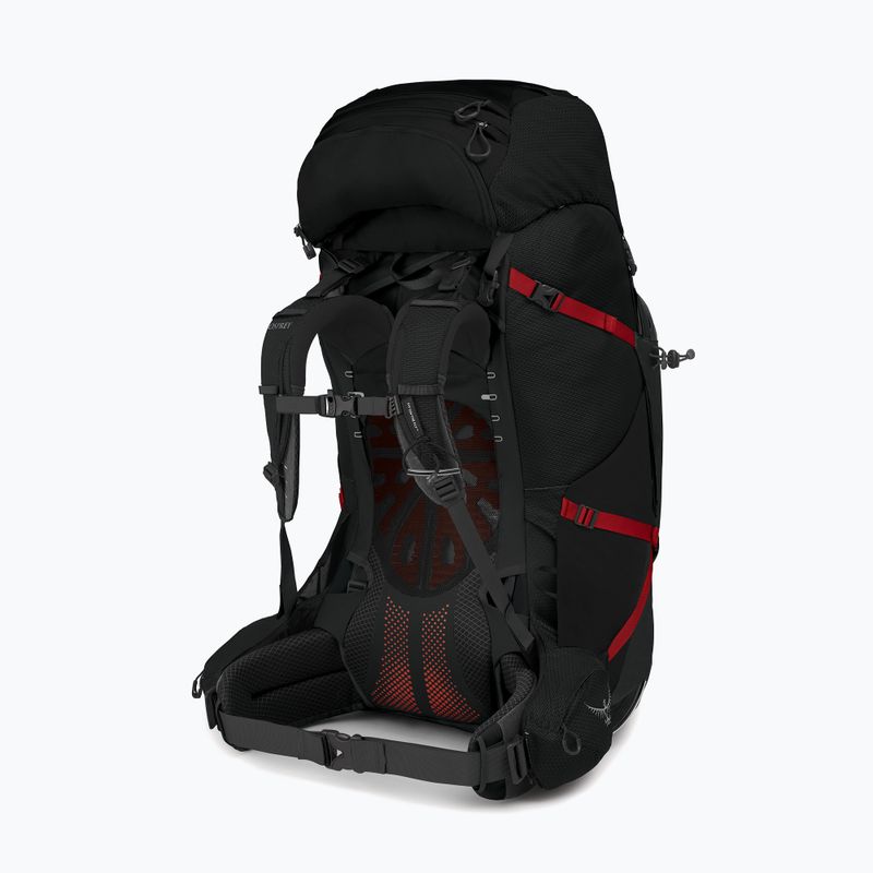 Рюкзак трекінговий чоловічий Osprey Aether Plus 100 л black 3