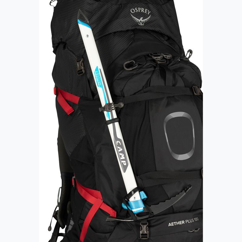 Рюкзак трекінговий чоловічий Osprey Aether Plus 100 л black 5