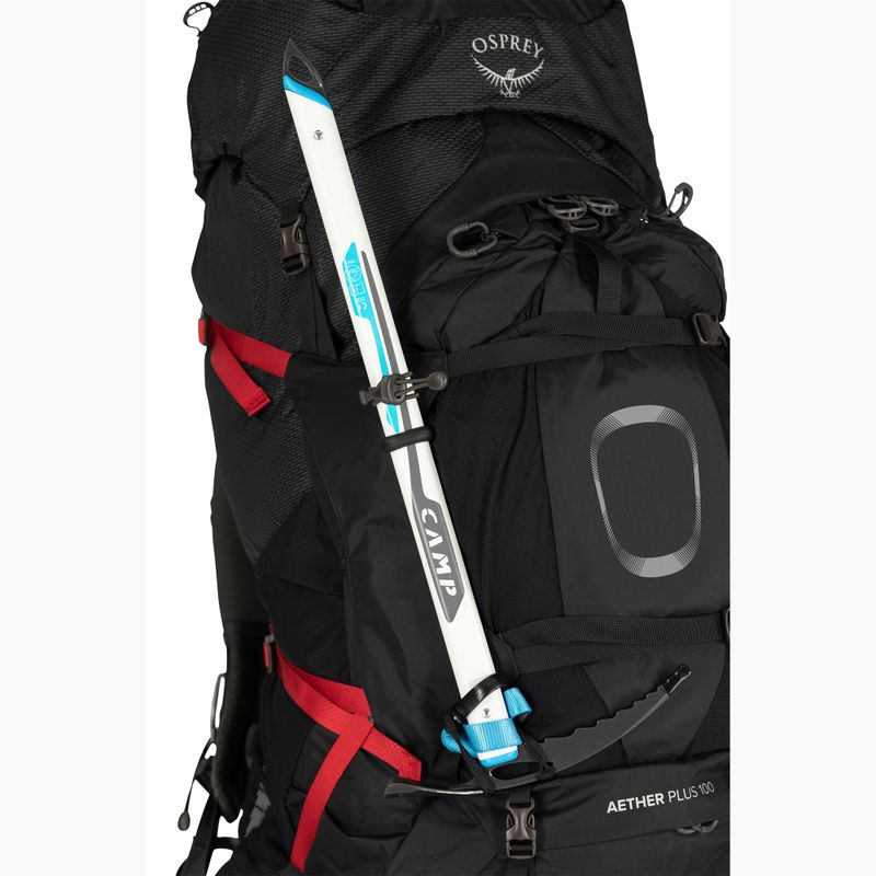Рюкзак трекінговий чоловічий Osprey Aether Plus 100 л black 5