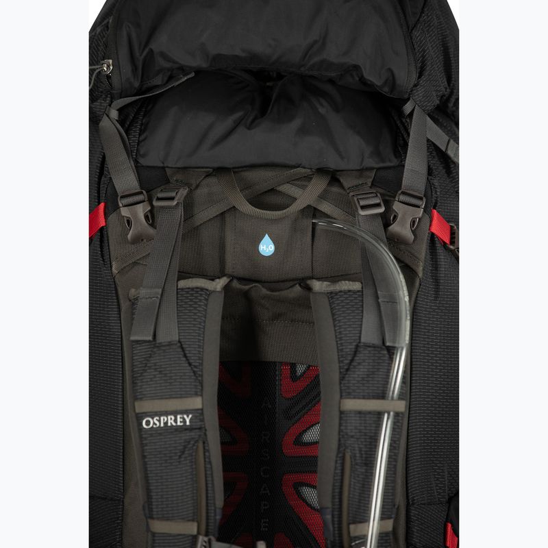 Рюкзак трекінговий чоловічий Osprey Aether Plus 100 л black 8
