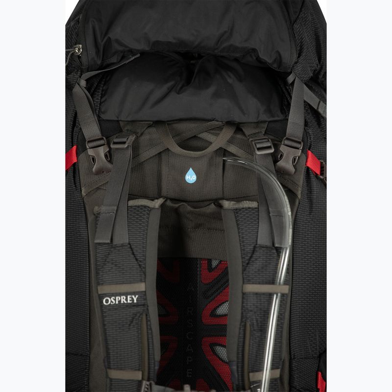 Рюкзак трекінговий чоловічий Osprey Aether Plus 100 л black 7