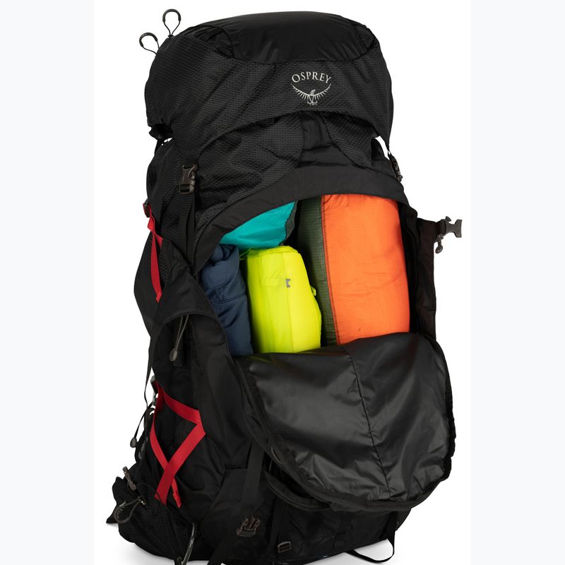 Рюкзак трекінговий чоловічий Osprey Aether Plus 100 л black 8