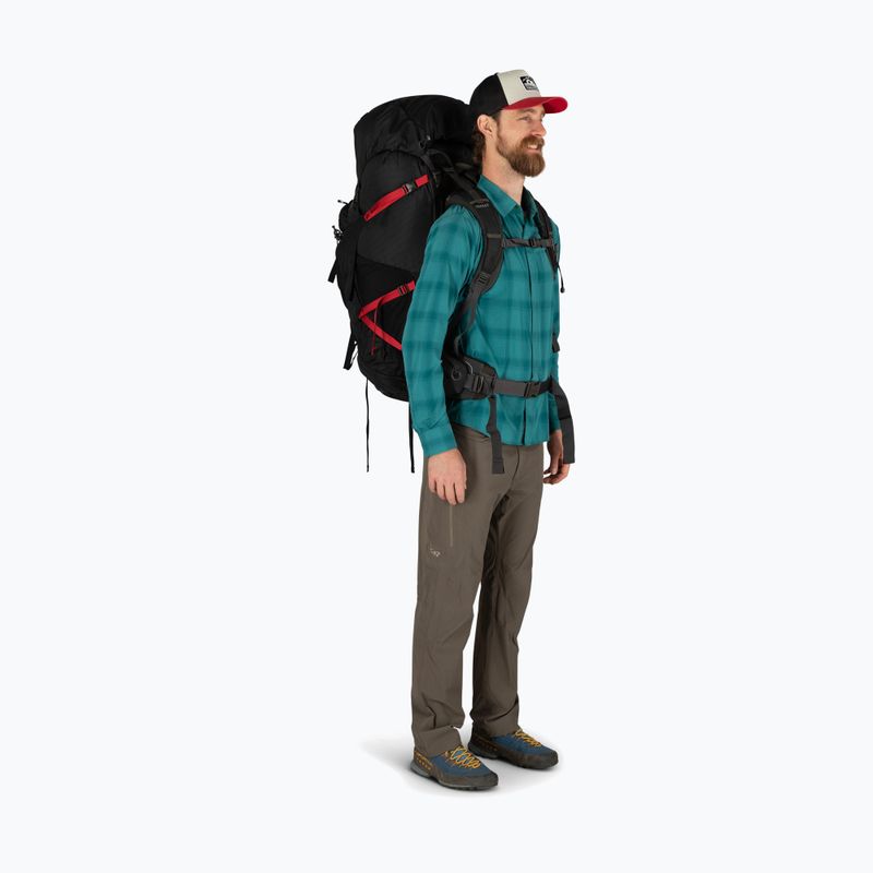 Рюкзак трекінговий чоловічий Osprey Aether Plus 100 л black 11