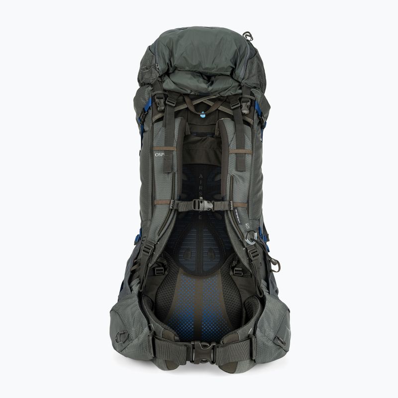 Рюкзак трекінговий чоловічий Osprey Aether Plus 70 l eclipse green 3