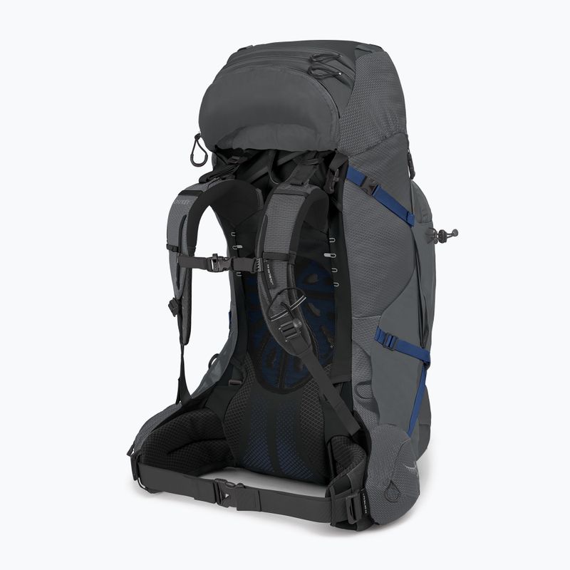 Рюкзак трекінговий чоловічий Osprey Aether Plus 70 l eclipse green 6