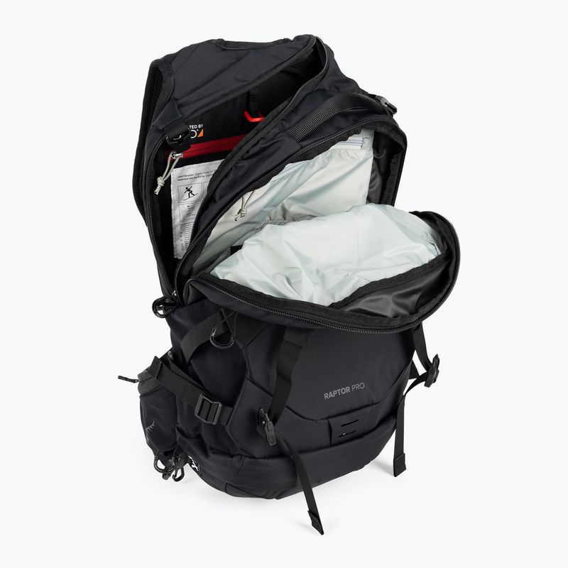 Рюкзак велосипедний Osprey Raptor Pro 18 l чорний 10003374 4