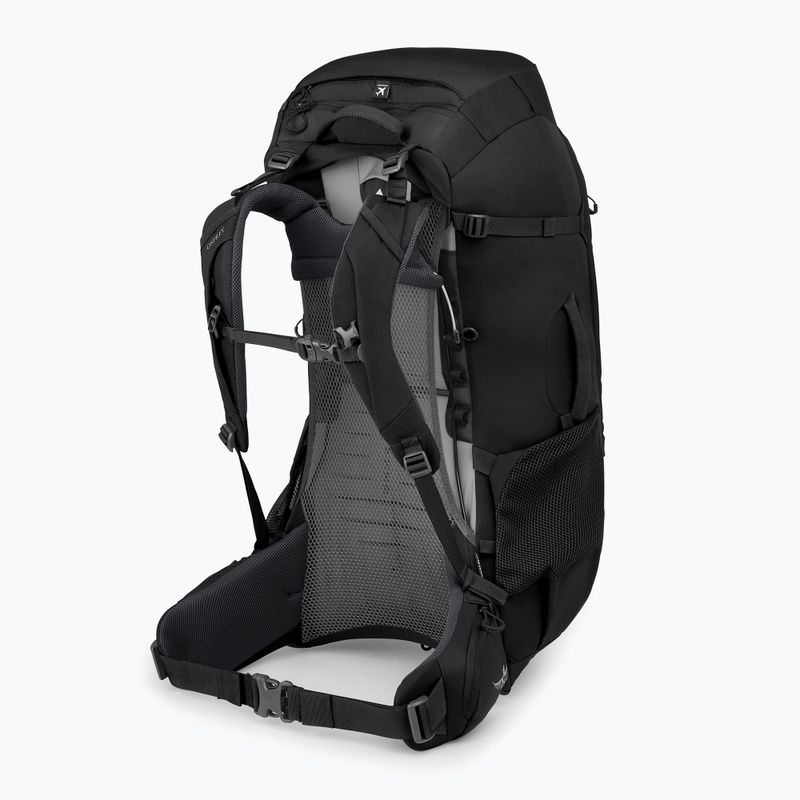 Чоловічий трекінговий рюкзак Osprey Farpoint Trek 55 л чорний 3