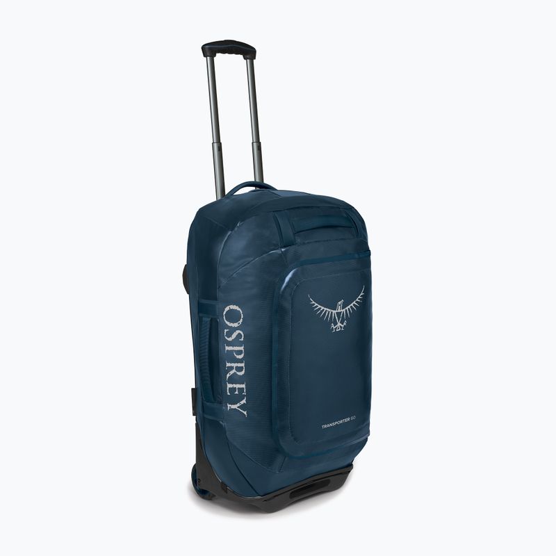 Валіза дорожня Osprey Rolling Transporter 60 l venturi blue 7