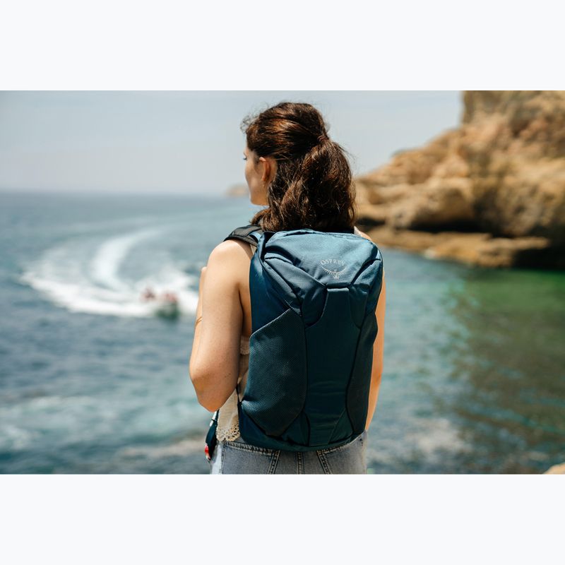 Рюкзак туристичний Osprey Farpoint Fairview Travel Daypack 15 л night jungle blue 5