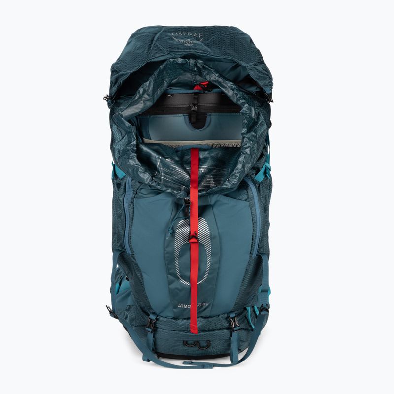 Рюкзак трекінговий чоловічий Osprey Atmos AG 65 l блакитний 10004001 4