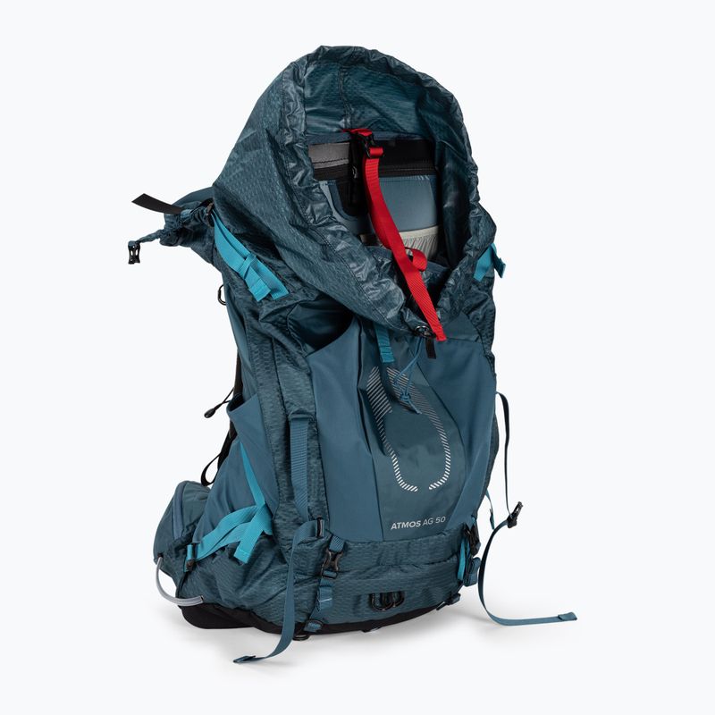 Рюкзак трекінговий чоловічий Osprey Atmos AG 50 l блакитний 10004006 8