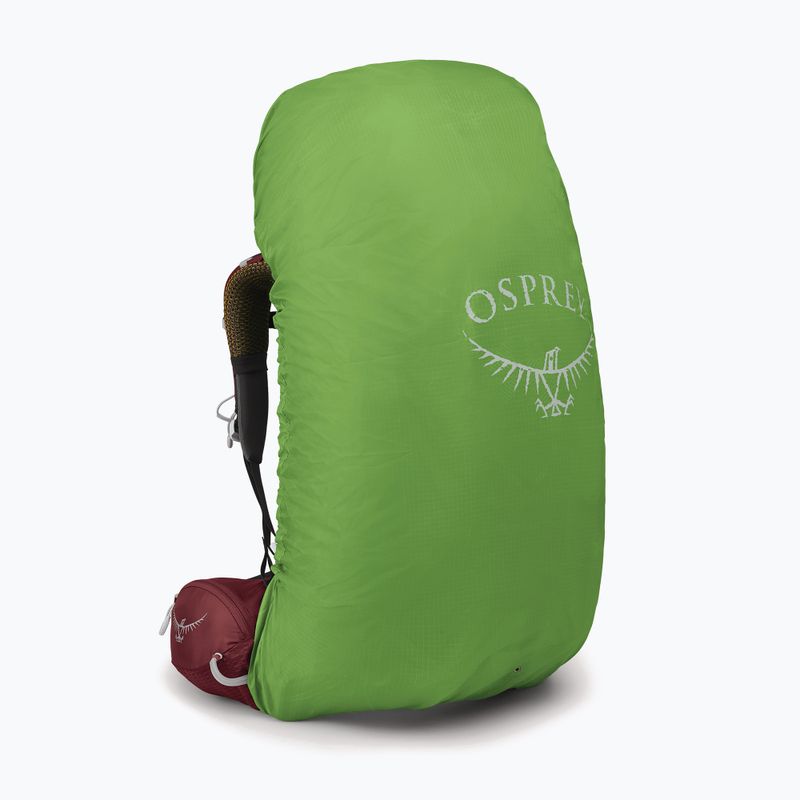 Рюкзак трекінговий жіночий Osprey Aura AG 65 l XS-S berry sorbet red 5