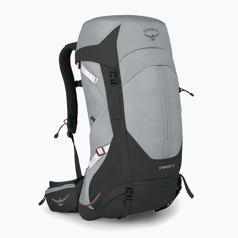 Рюкзак туристичний чоловічий Osprey Stratos 36 l сірий 10004045 5