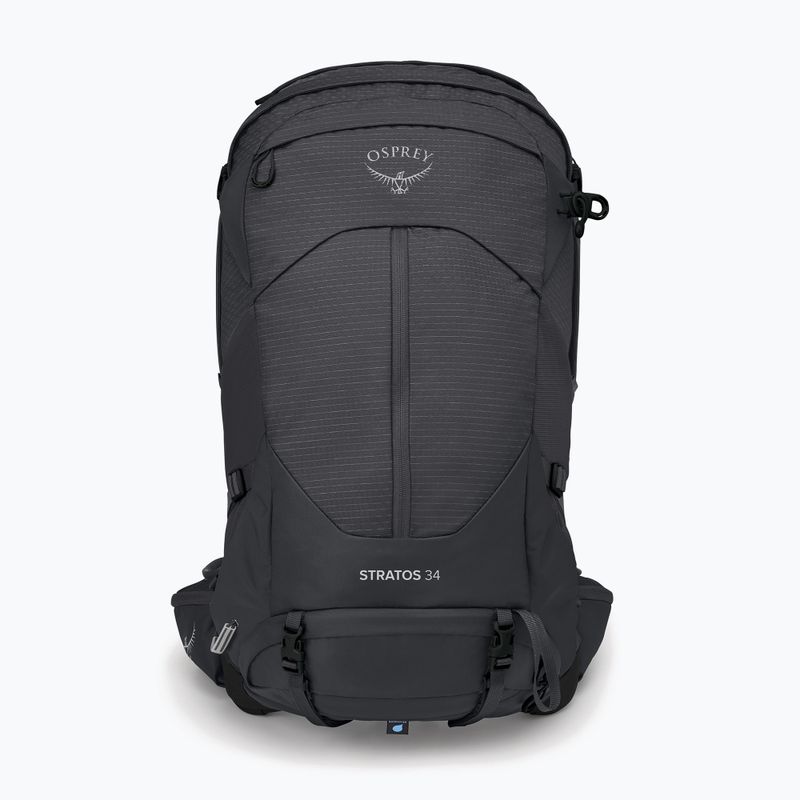 Рюкзак туристичний чоловічий Osprey Stratos 34 л tunnel vision grey