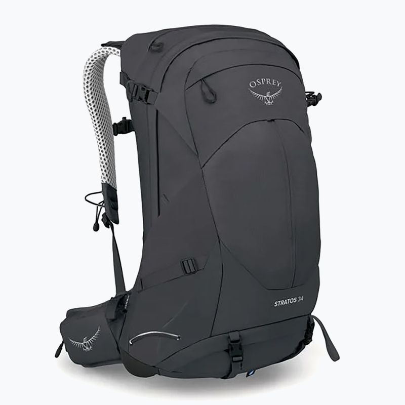 Рюкзак туристичний чоловічий Osprey Stratos 34 л tunnel vision grey 3